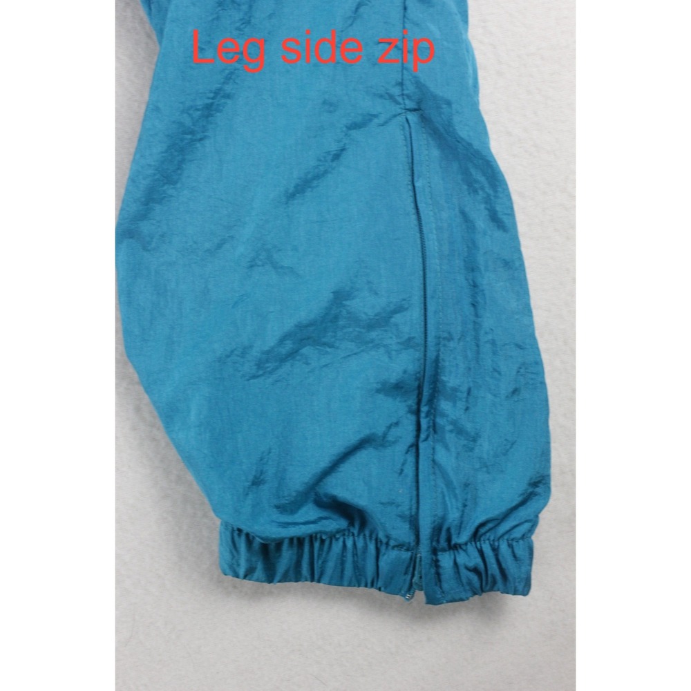 Vintage 90s Tracksuit Women S Abstract Geometric Windbreaker Jacket Jogger Pants - Picture 9 of 9